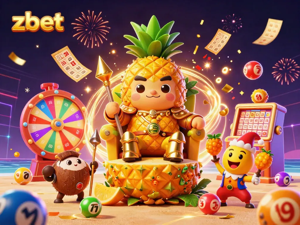 Engage with zbet's thrilling casino experience featuring colorful elements and vibrant characters.