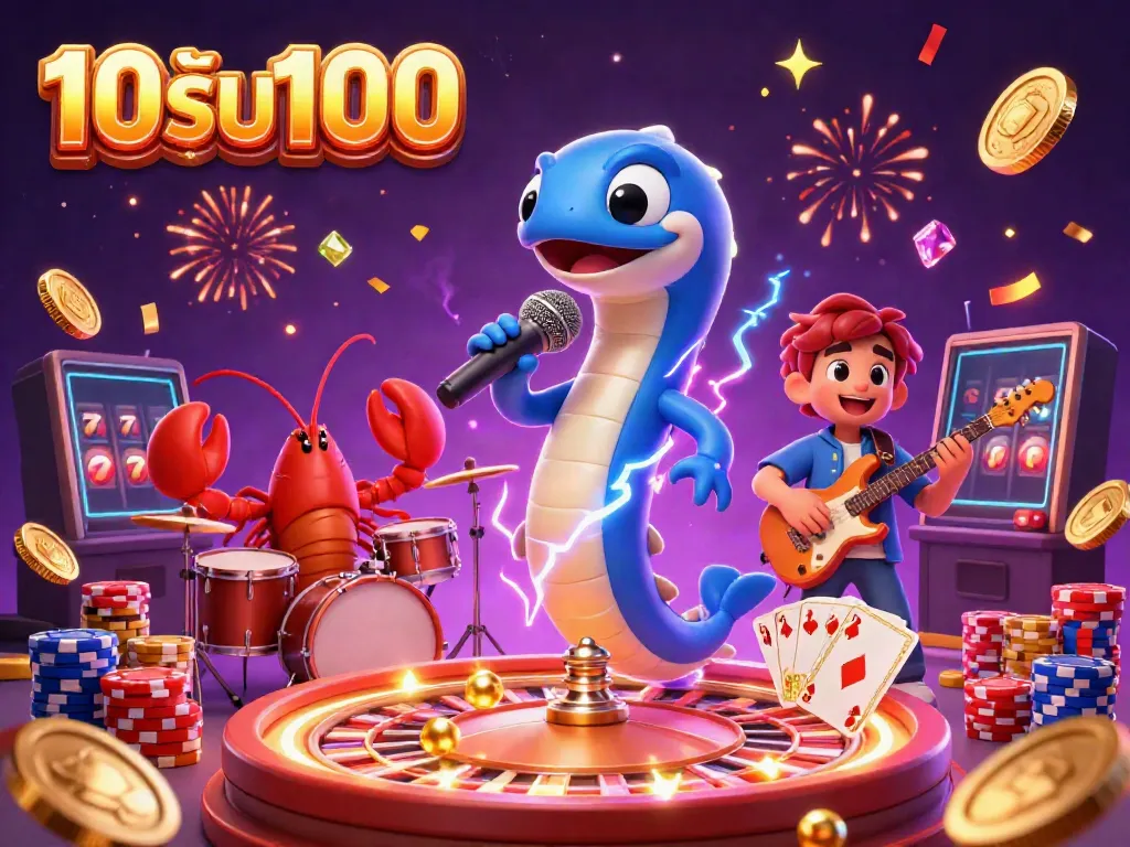 โปรโมชั่น 10รับ100 นำเสนอเกมคาสิโนออนไลน์ใหม่ พร้อมความสนุกสุดเหวี่ยงในภาพ 3 มิติ