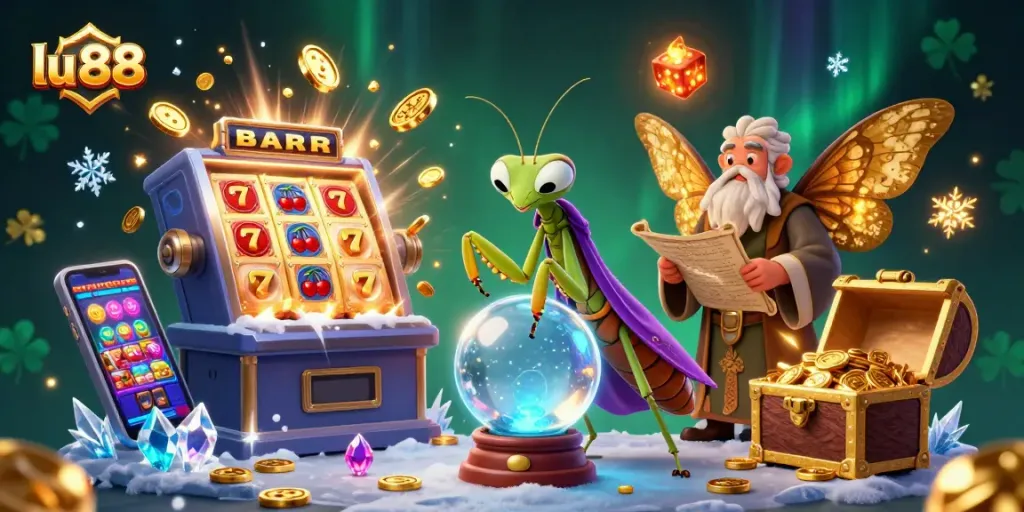 Experience the thrill of lu 88 with vibrant casino games and dynamic characters in an enchanting setting.