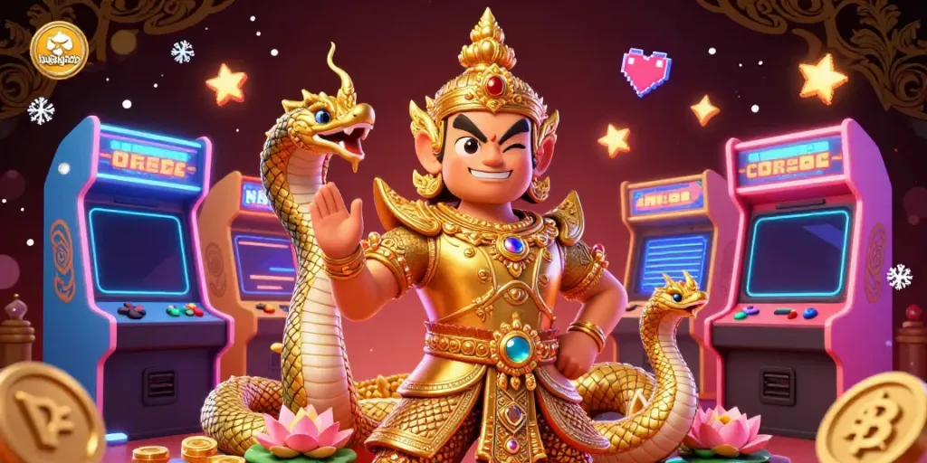 Experience thrilling gameplay at bujang toto with vibrant casino elements and colorful 3D graphics.