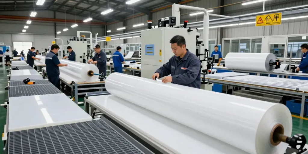 GRP Manufacturer producing high-quality components in a professional facility