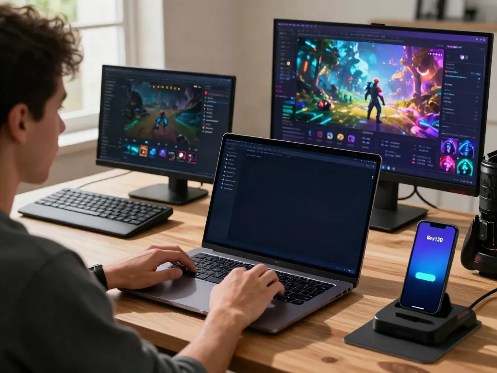 Player experiencing responsive gaming on Bro138 platform with interactive UI and vibrant graphics.