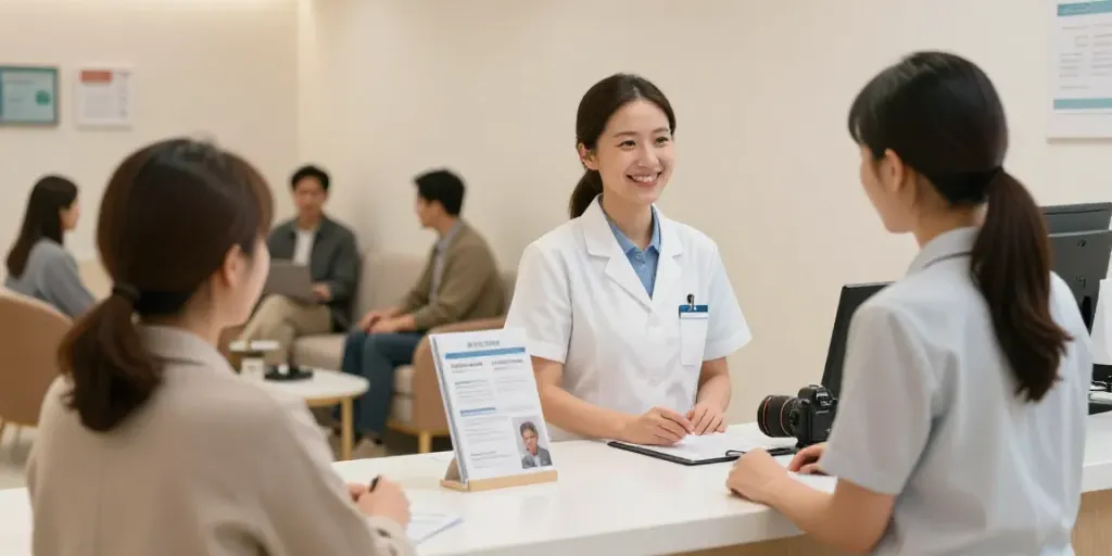 Patienten im Diagnostikzentrum Radiologie Wolfsburg mitbringen sollten, während sie freundlich empfangen werden.